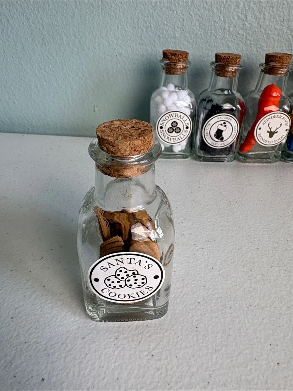 Santa’s Apothecary 6 Miniature Bottles